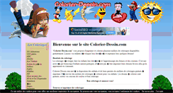 Desktop Screenshot of colorier-dessin.com