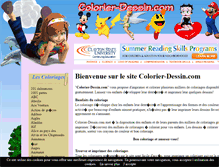 Tablet Screenshot of colorier-dessin.com